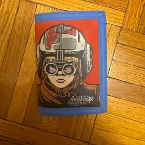 Vintage - Star Wars Anakin Skywalker Wallet - Red and Blue